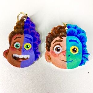 Luca Polymer Clay Earrings, Etsy